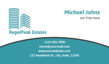 Real Estate Interior Design Rush Business Cards Prints template preview 15