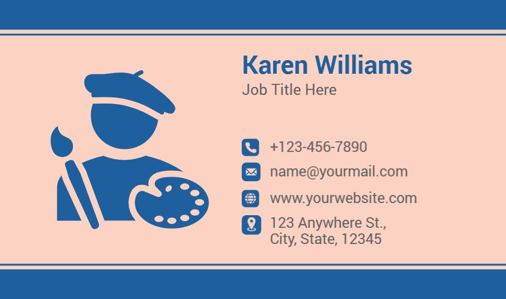 Rush Business Cards Prints template preview 42