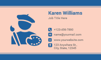 Rush Business Cards Prints template preview 13