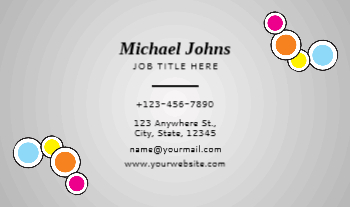 Automobile Economical Business Cards template preview 7
