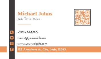 News And Media Rush Business Cards Prints template preview 13