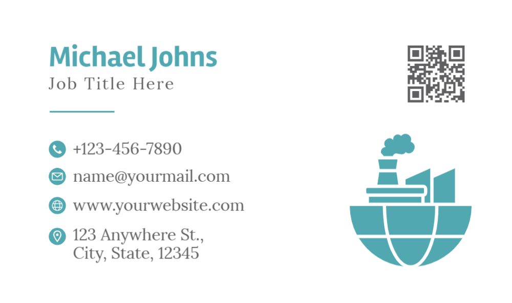 Electronics Rush Business Cards Prints template preview 40