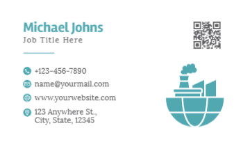 Electronics Rush Business Cards Prints template preview 11