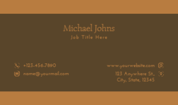 Business Services Economical Business Cards template preview 9