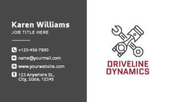 Finance Rush Business Cards Prints template preview 1