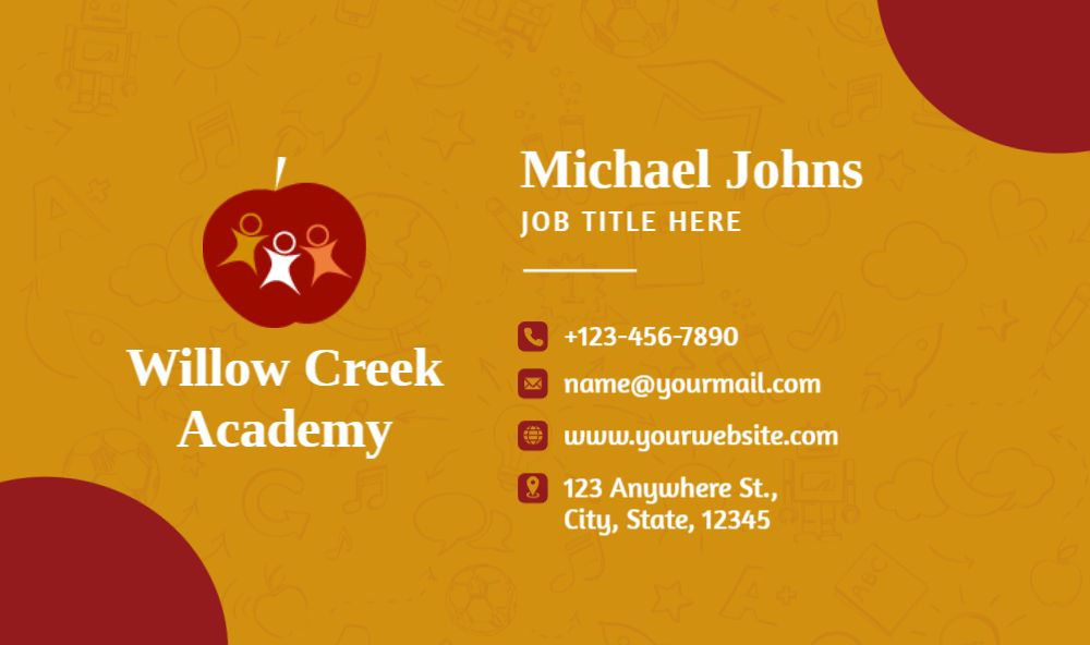 Education And Training Rush Business Cards Prints template preview 38