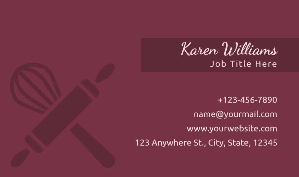 Coffee Bar Rush Business Cards Prints template preview 30