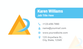 Rush Business Cards Prints template preview 23