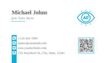 Marketing And Advertising Economical Business Cards template preview 13