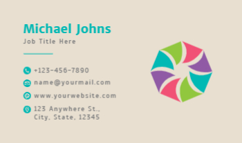Illustrative Economical Business Cards template preview 27
