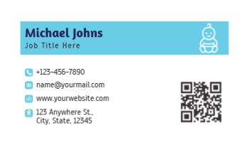 Stay In Touch Rush Business Cards Prints template preview 5