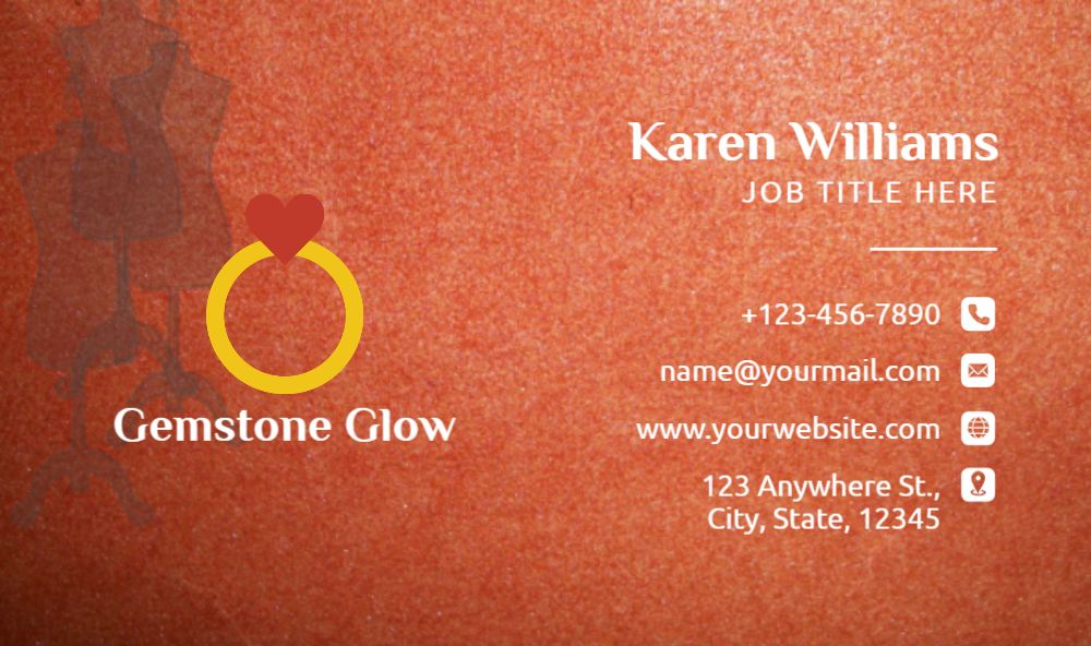 Fashion Economical Business Cards template preview 34