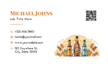 Food Hotel And Restaurant Economical Business Cards template preview 19