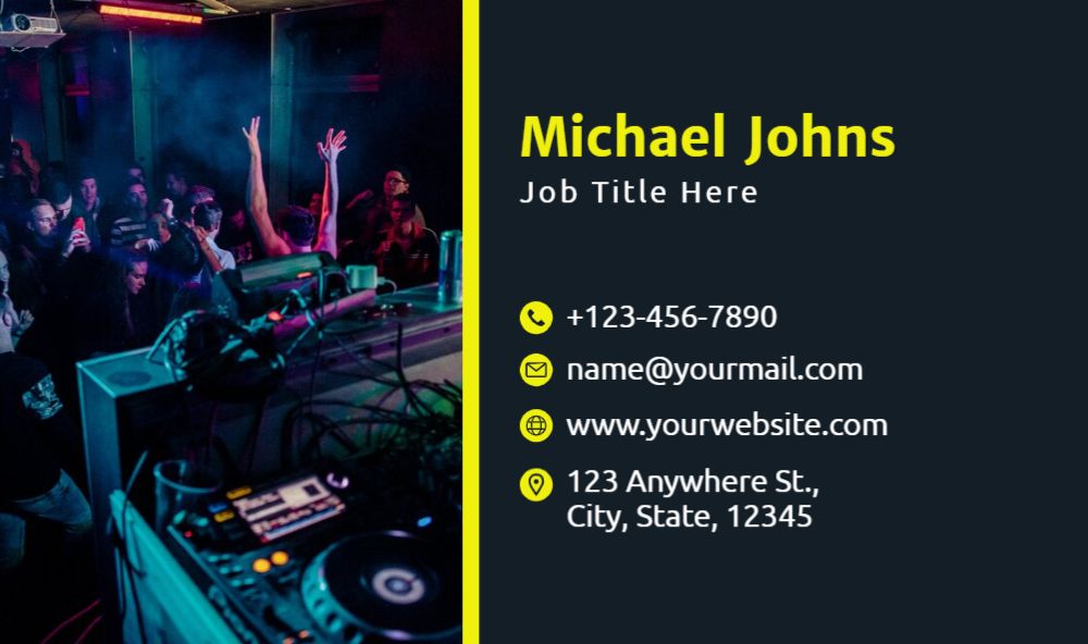 Club Rush Business Cards Prints template preview 44