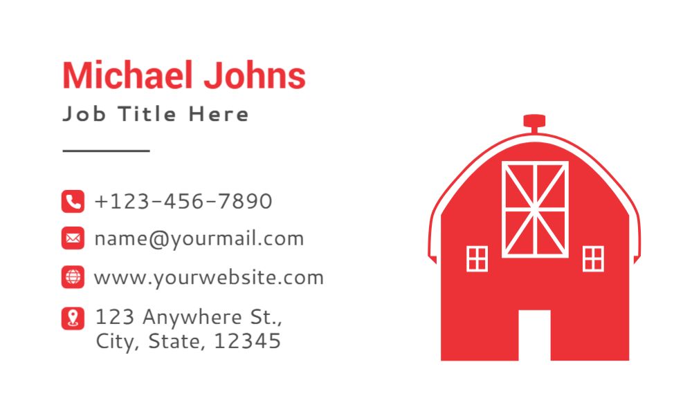 Agriculture Economical Business Cards template preview 46