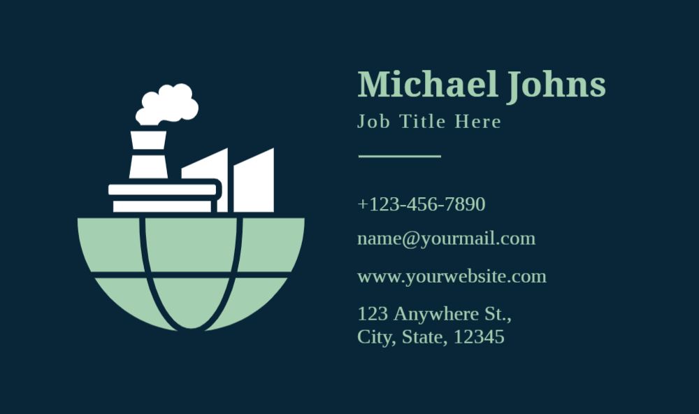 Electronics Rush Business Cards Prints template preview 50