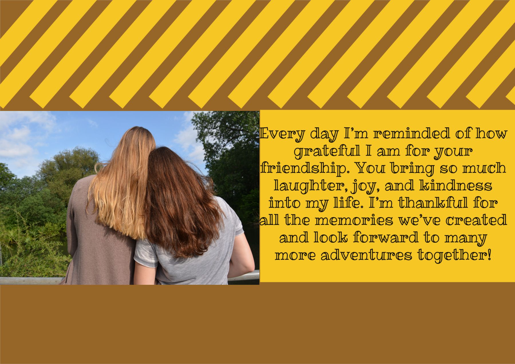 Best Friends Greeting Cards template preview 25