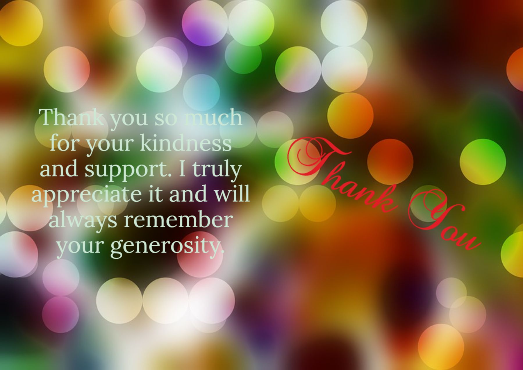 Thank You Greeting Cards template preview 19