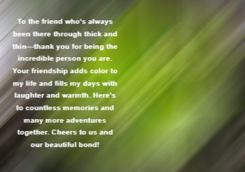 Friendship Greeting Cards template preview 2