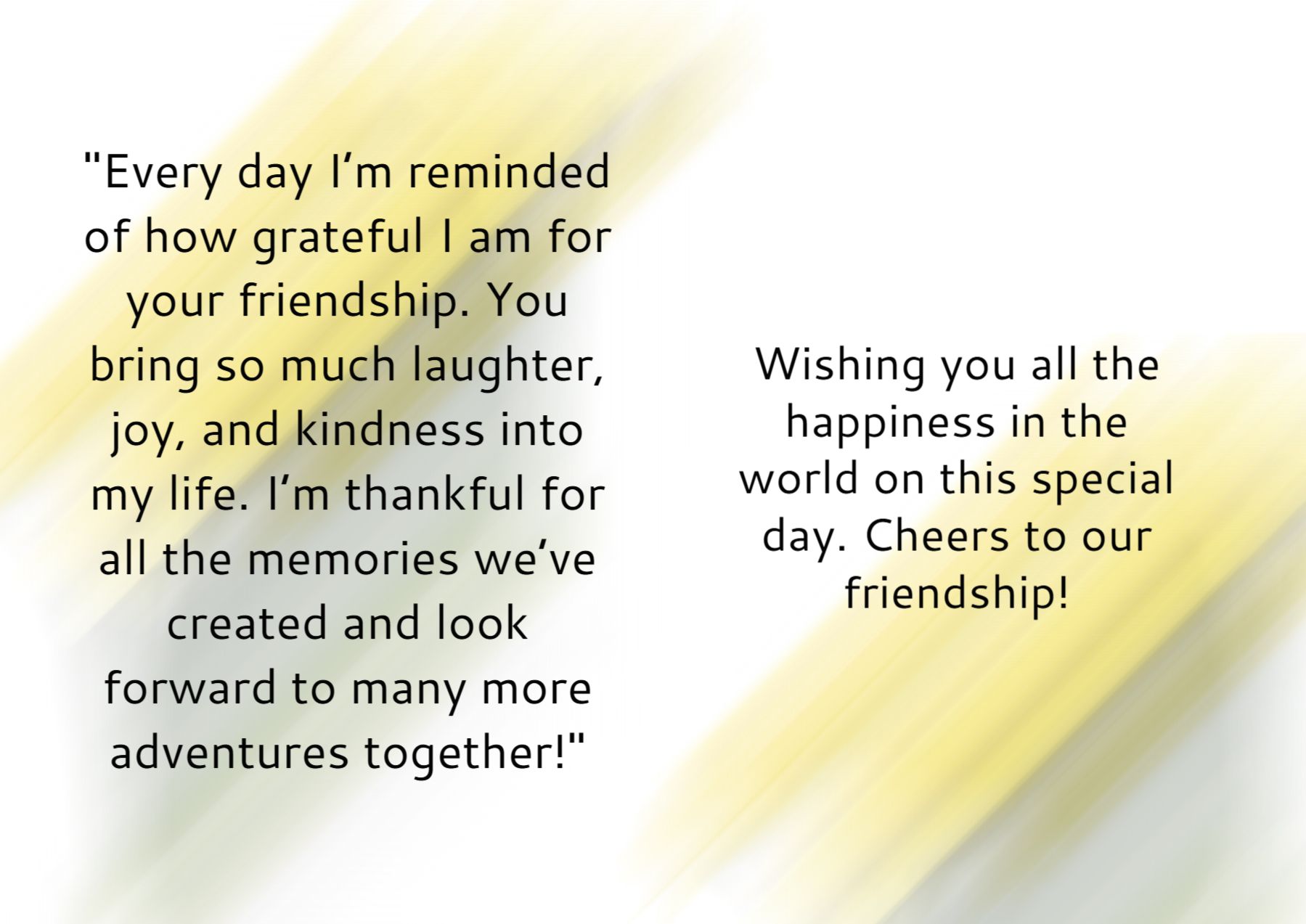 Friendship Greeting Cards template preview 15