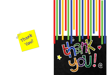 Thank You Greeting Cards template preview 5