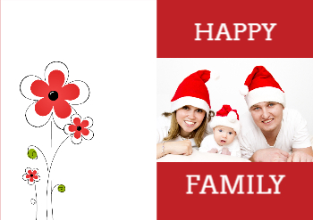 Family Greeting Cards template preview 5