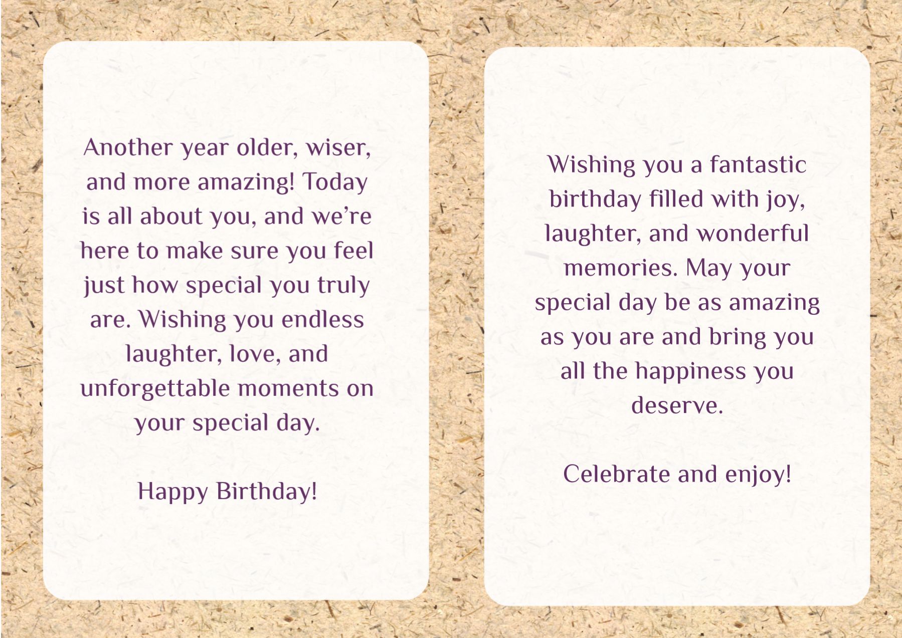 Happy Birthday Greeting Cards template preview 43