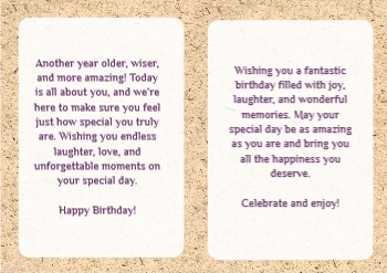 Happy Birthday Greeting Cards template preview 14
