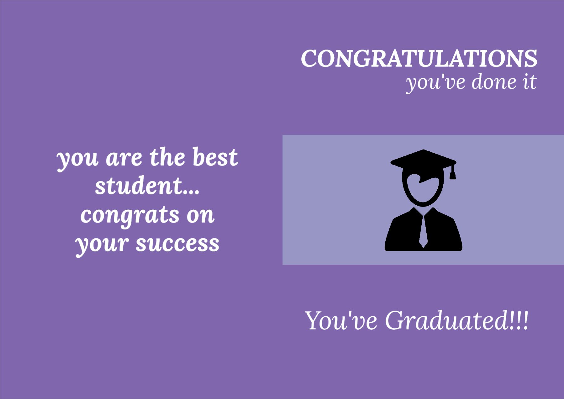 Congratulations Greeting Cards template preview 14