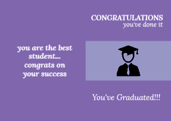 Congratulations Greeting Cards template preview 5