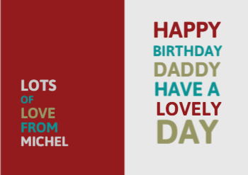 Happy Birthday Greeting Cards template preview 5