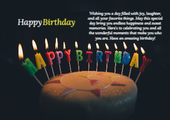 Happy Birthday Greeting Cards template preview 28