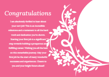 Congratulations Greeting Cards template preview 8