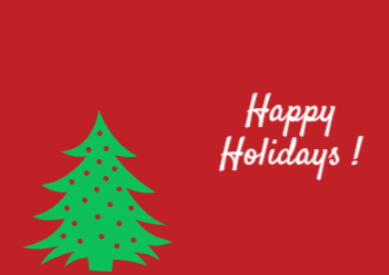 Holidays Greeting Cards template preview 9