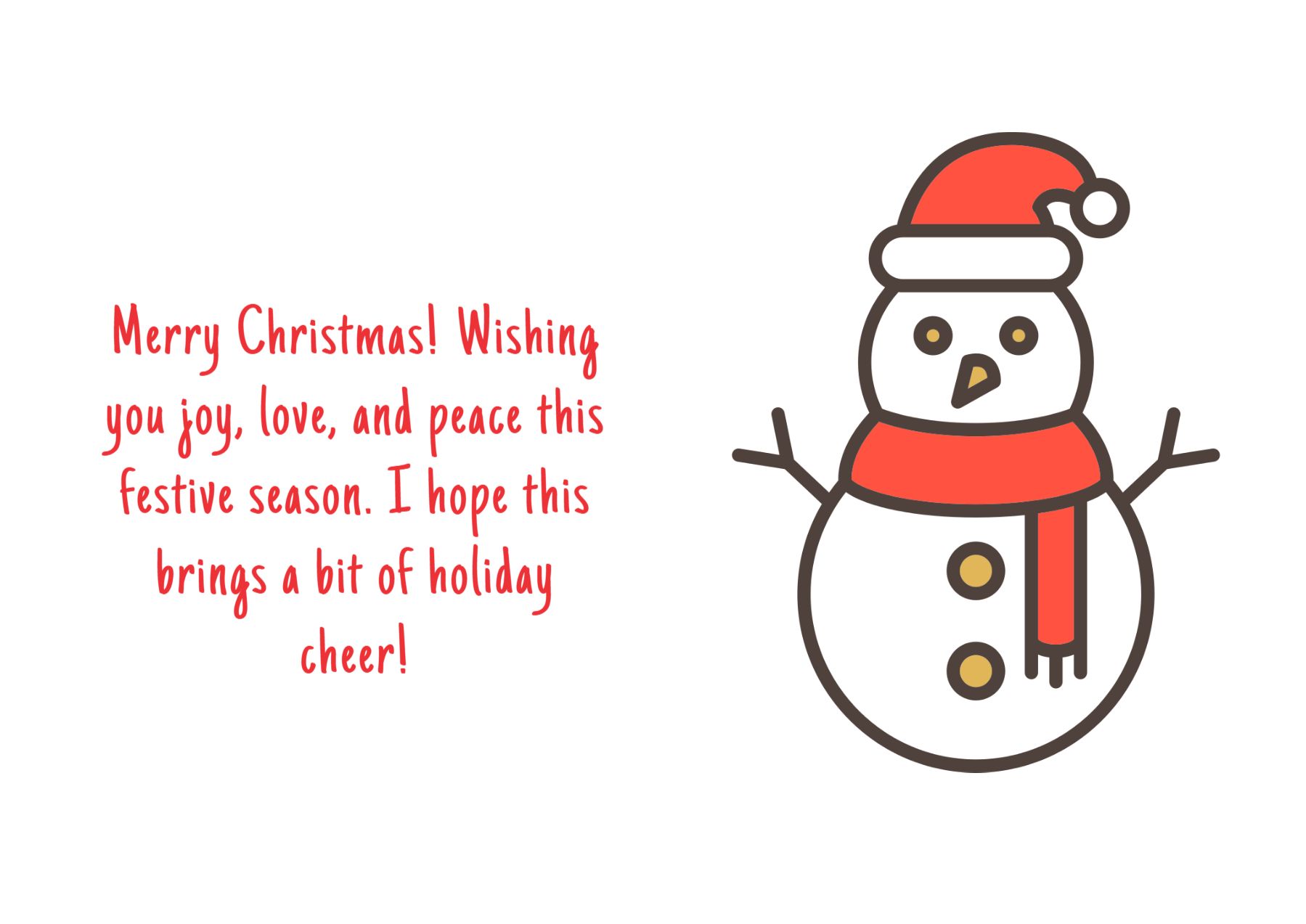 Winter Greeting Cards template preview 14