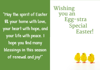 Easter Greeting Cards template preview 1