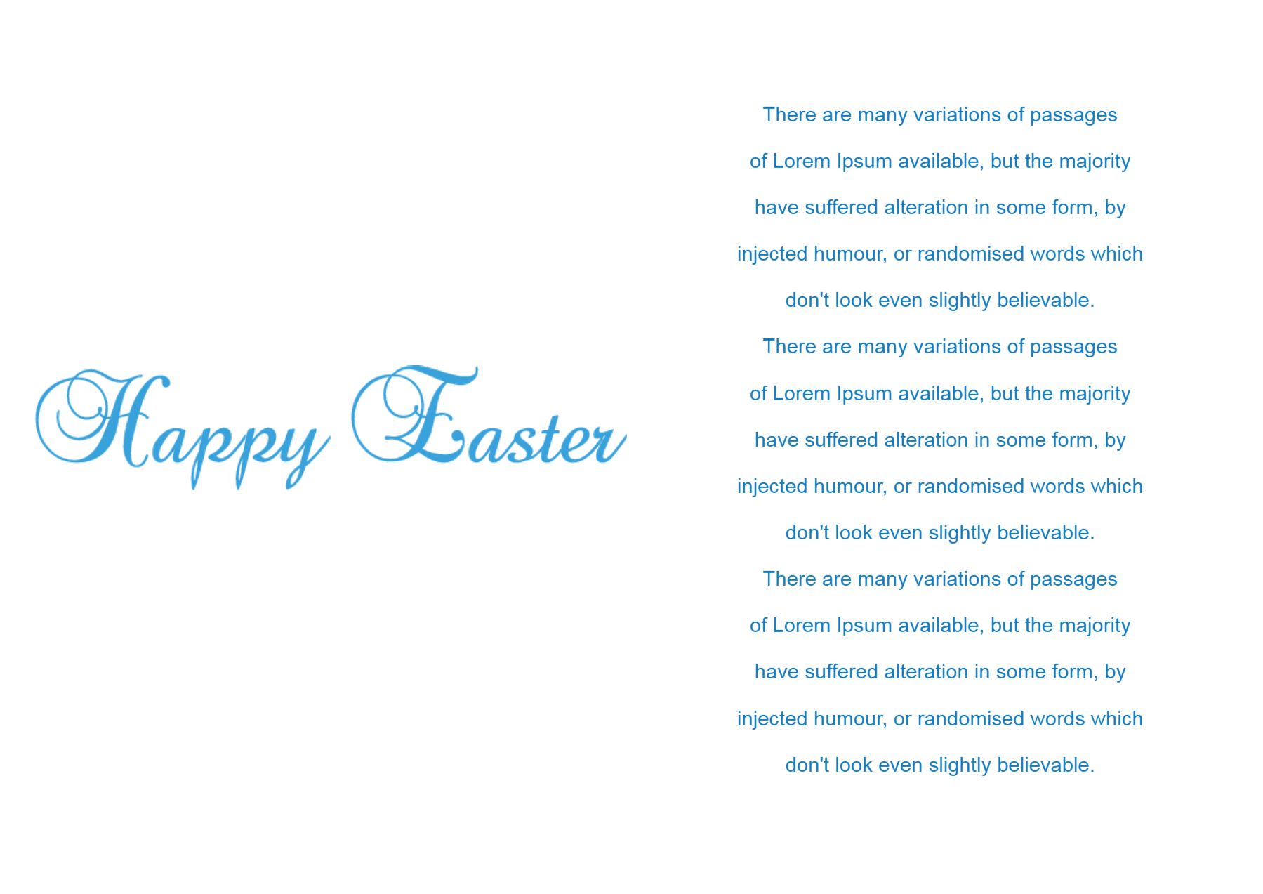 Easter Greeting Cards template preview 9