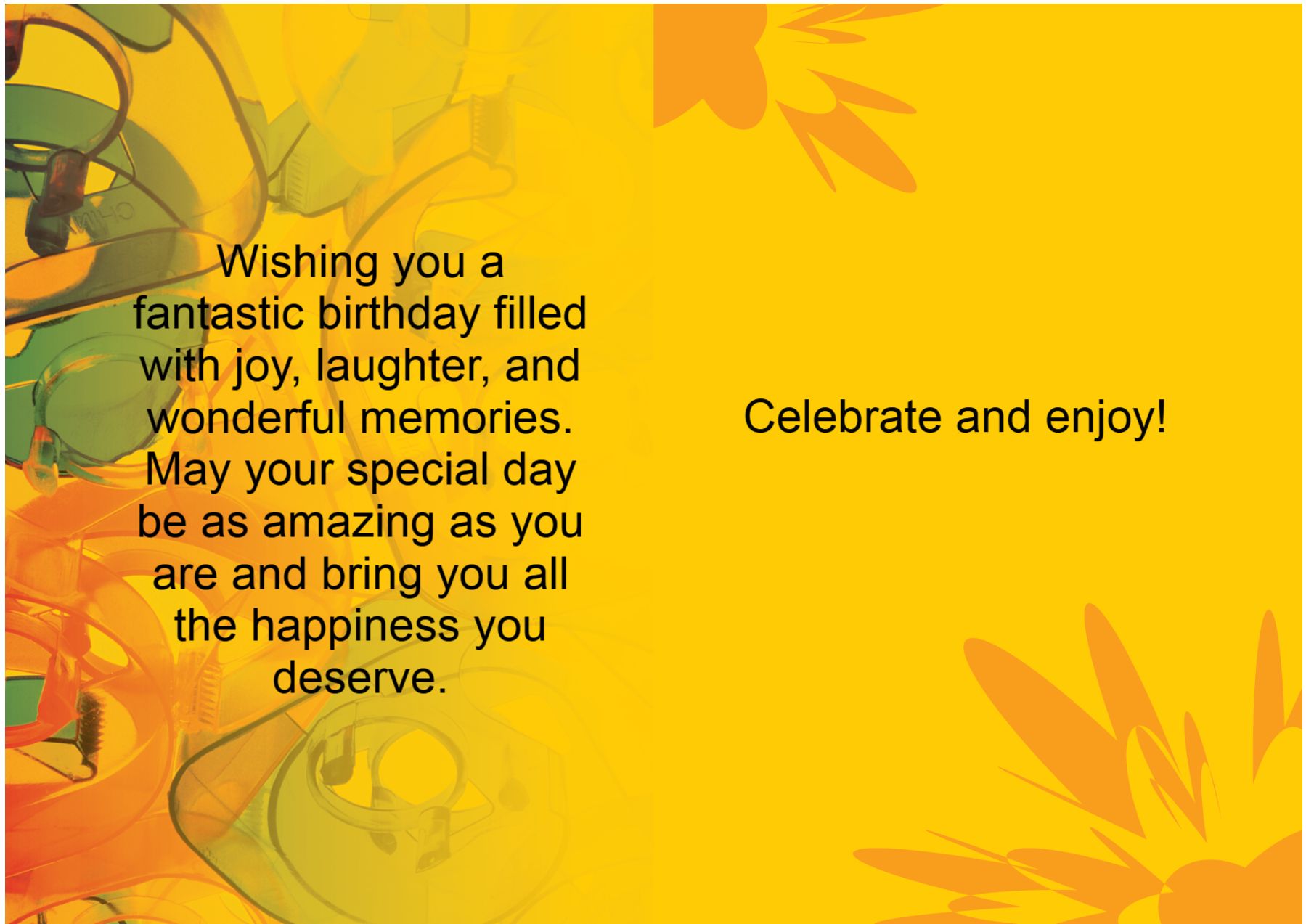 Happy Birthday Greeting Cards template preview 53