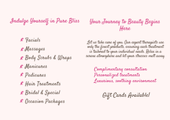Spa Saloon Greeting Cards template preview 12