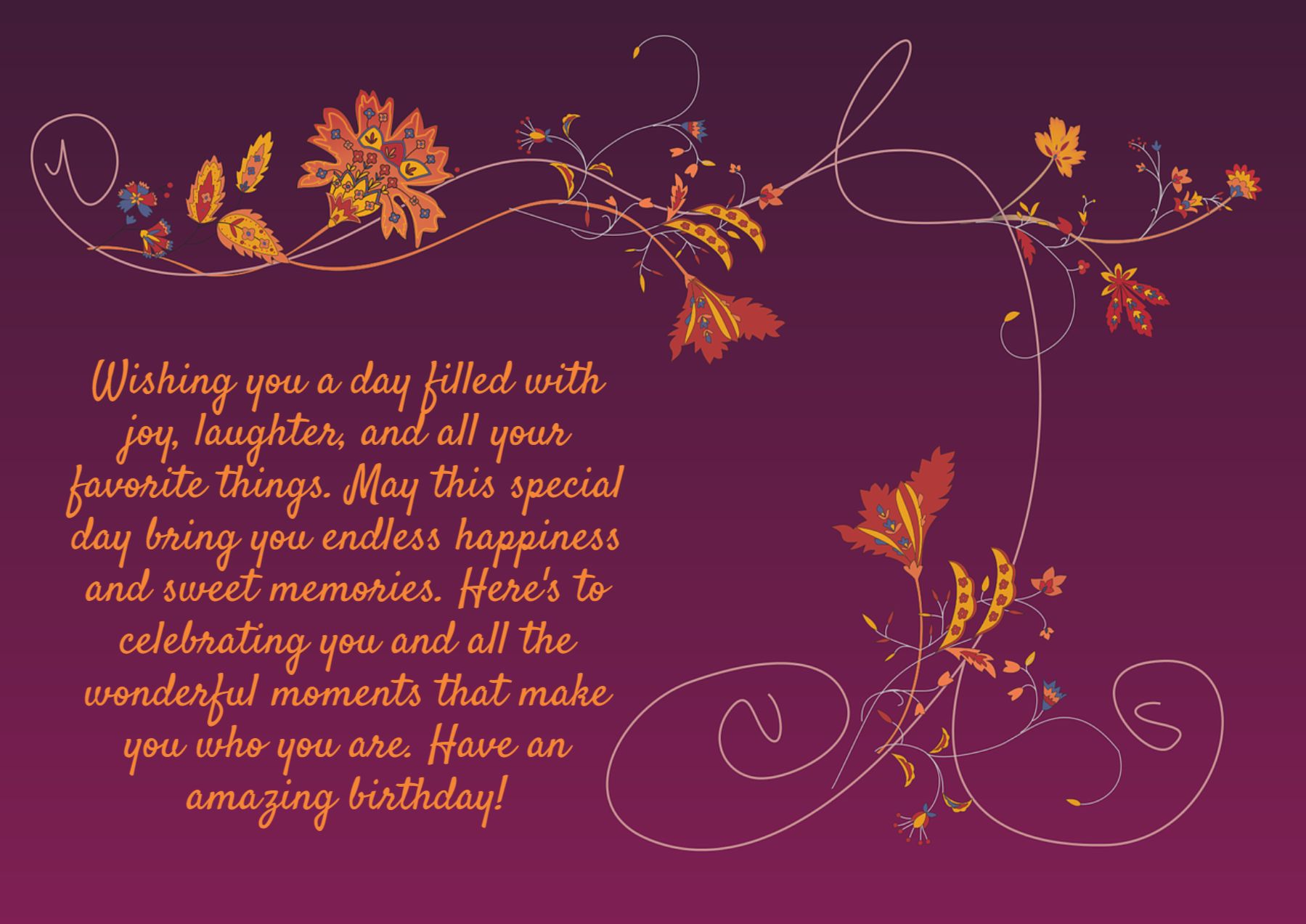 Happy Birthday Greeting Cards template preview 47