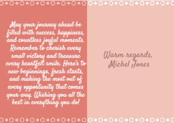 Wishes Greeting Cards template preview 6