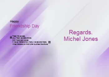 Friendship Greeting Cards template preview 10