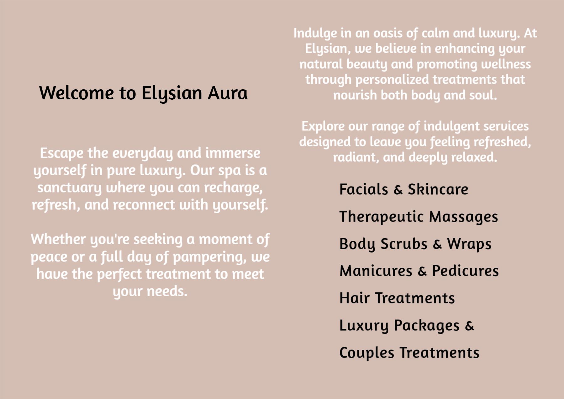 Spa Saloon Greeting Cards template preview 21