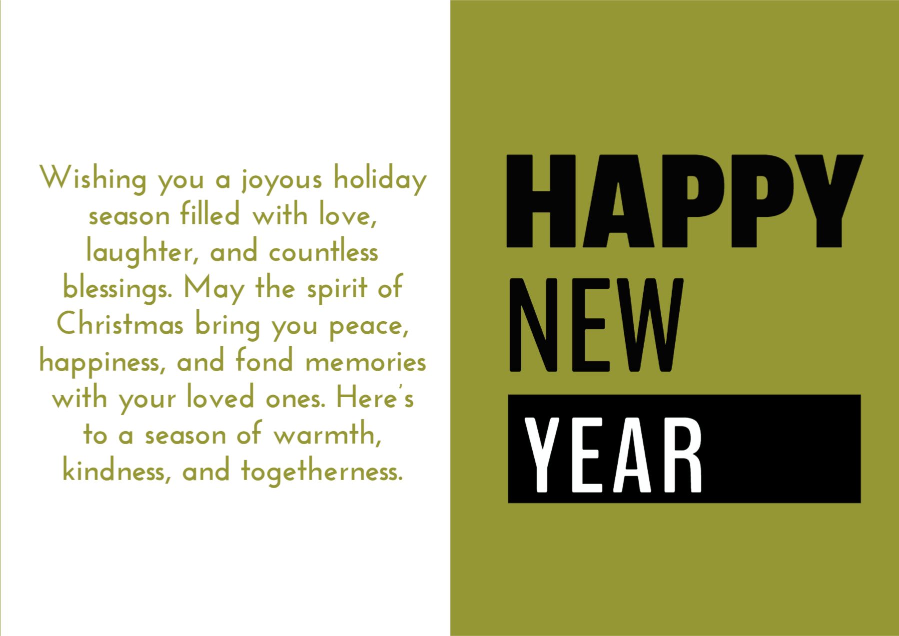 New Year Greeting Cards template preview 36