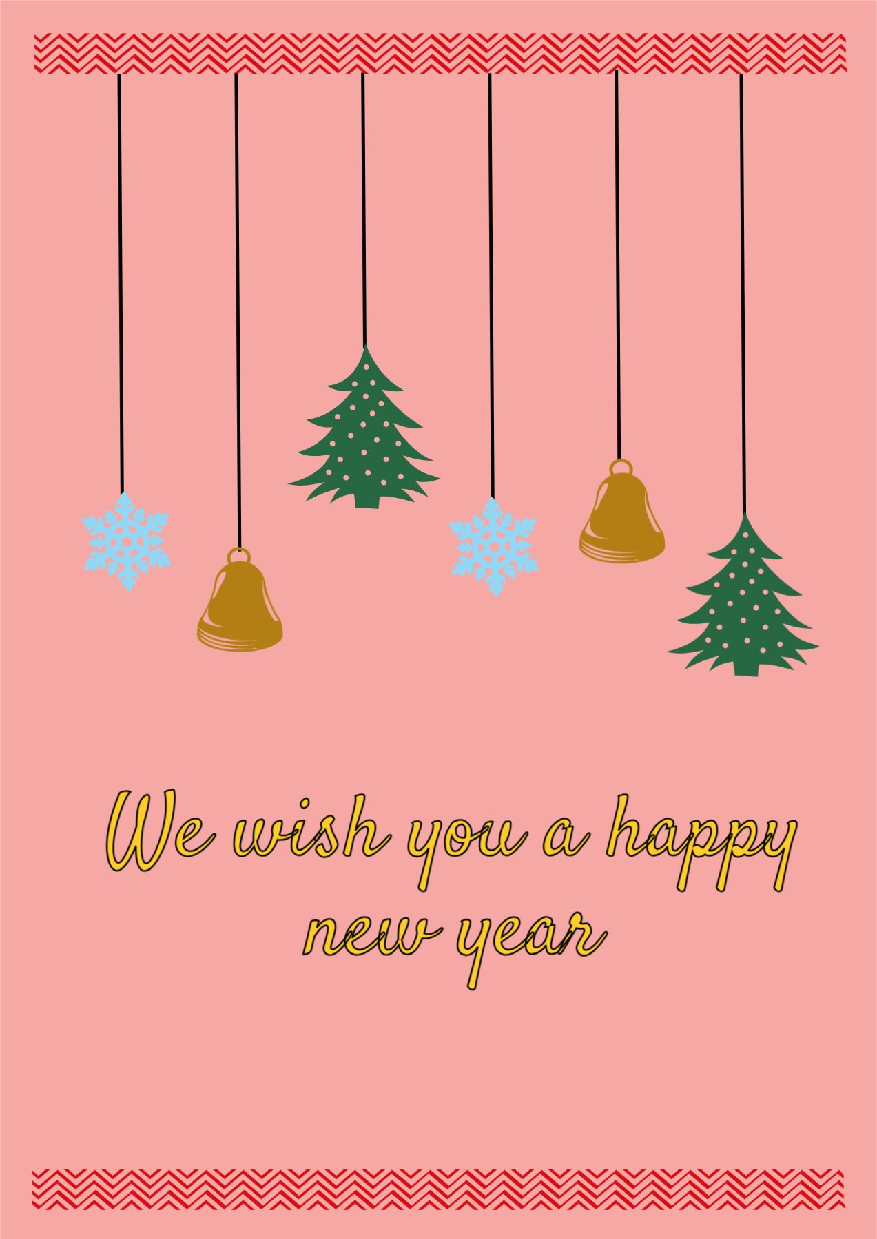 New Year Greeting Cards template preview 54