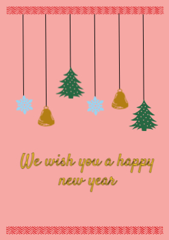 New Year Greeting Cards template preview 25