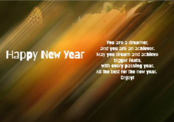 New Year Greeting Cards template preview 20