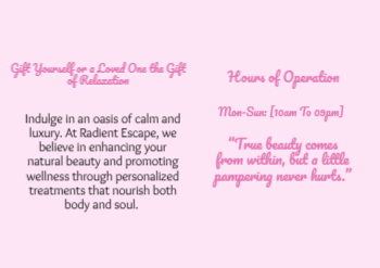 Spa Saloon Greeting Cards template preview 10