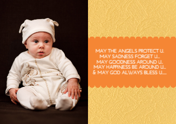 Baby Greeting Cards template preview 4