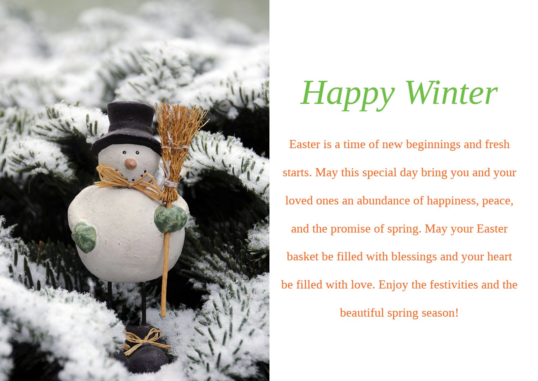 Winter Greeting Cards template preview 11